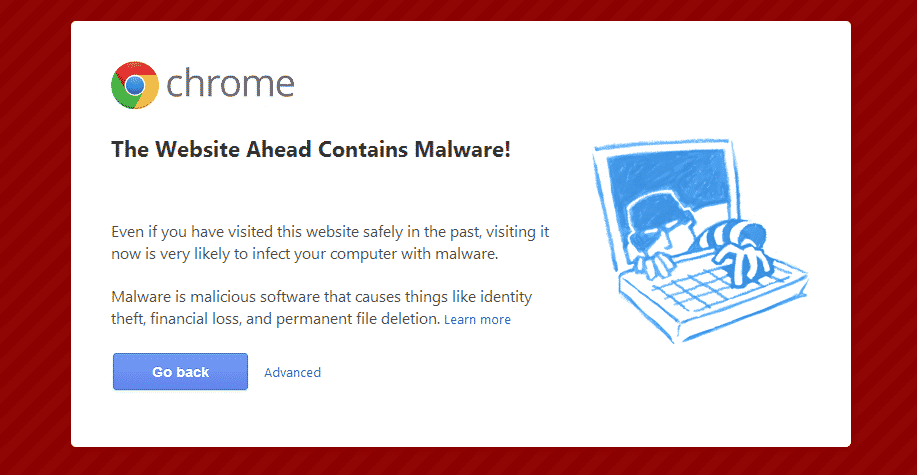 chrome news  Google Chromes Malware Alert Page Gets New Design